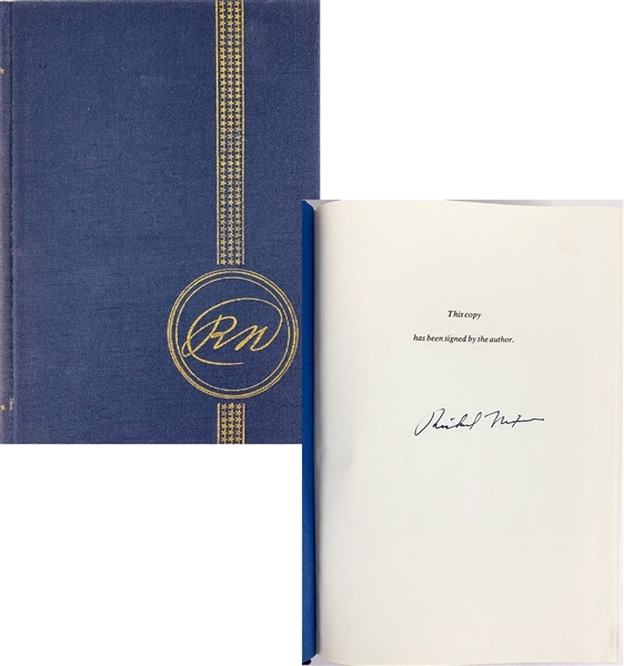 President Richard Nixon Signed "Memoirs" Special Signed Edition Hardcover Book (Beckett/BAS Guaranteed)