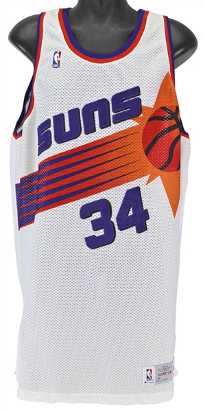Charles Barkley Game Used 1992-1993 Phoenix Suns Jersey (Iconic LOA)
