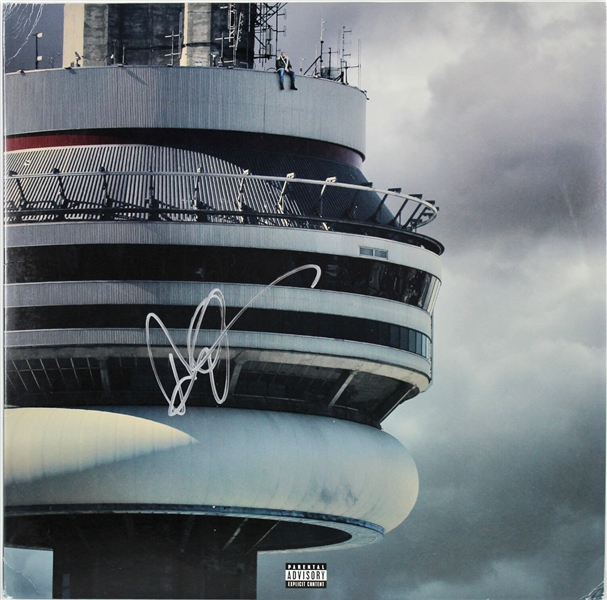 Drake Signed "Views" Record Album (JSA)
