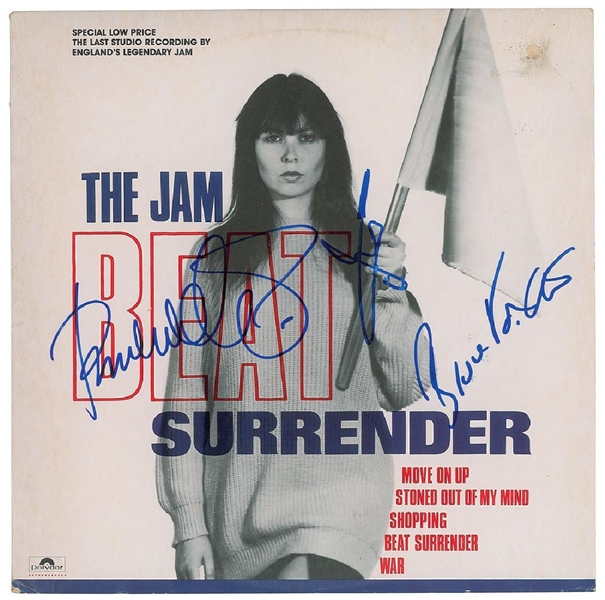 The Jam Group Signed "Beat Surrender" Record Album (John Brennan Collection)(Beckett/BAS Guaranteed)
