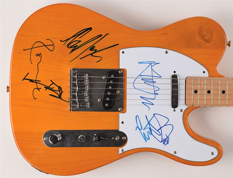 The Rolling Stones Group Signed Telecaster Guitar w/ Rare Five Members! (JSA)