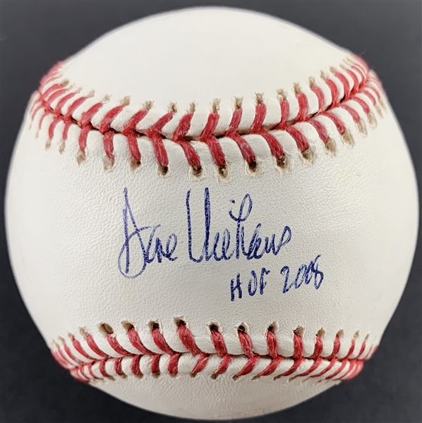 Legendary MLB Announcers: Dave Niehaus Signed & Inscribed OML Baseball (JSA)