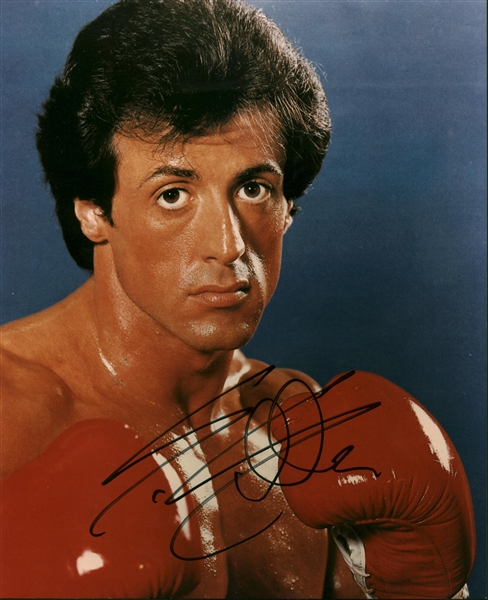 Sylvester Stallone Signed Rocky 8" x 10" Photograph (Beckett/BAS)