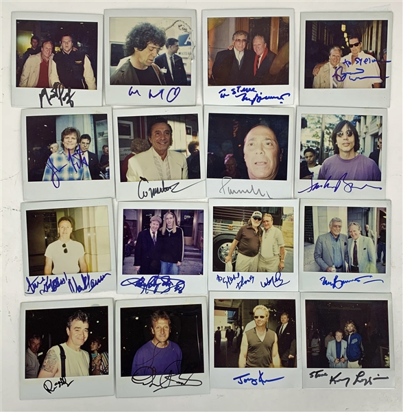 Music Legends Lot of Sixteen (16) Signed Polaroid Photographs w/ Fogerty, Reed, Bennett & Others! (Beckett/BAS Guaranteed)