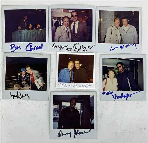 Actor Greats Lot of Seven (7) Signed Polaroid Photographs w/ Stallone, Paxton & Others! (Beckett/BAS Guaranteed)