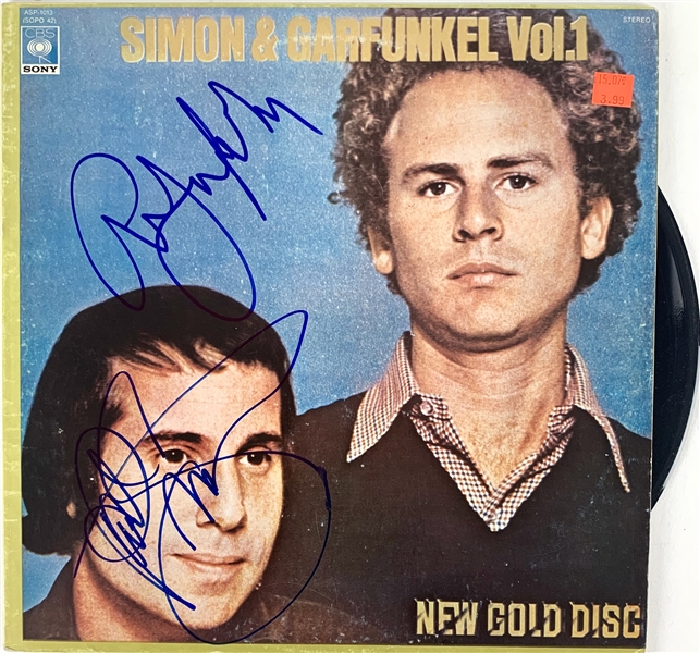 Simon & Garfunkel Dual Signed "New Gold Disc" Record Album (John Brennan Collection)(Beckett/BAS Guaranteed)