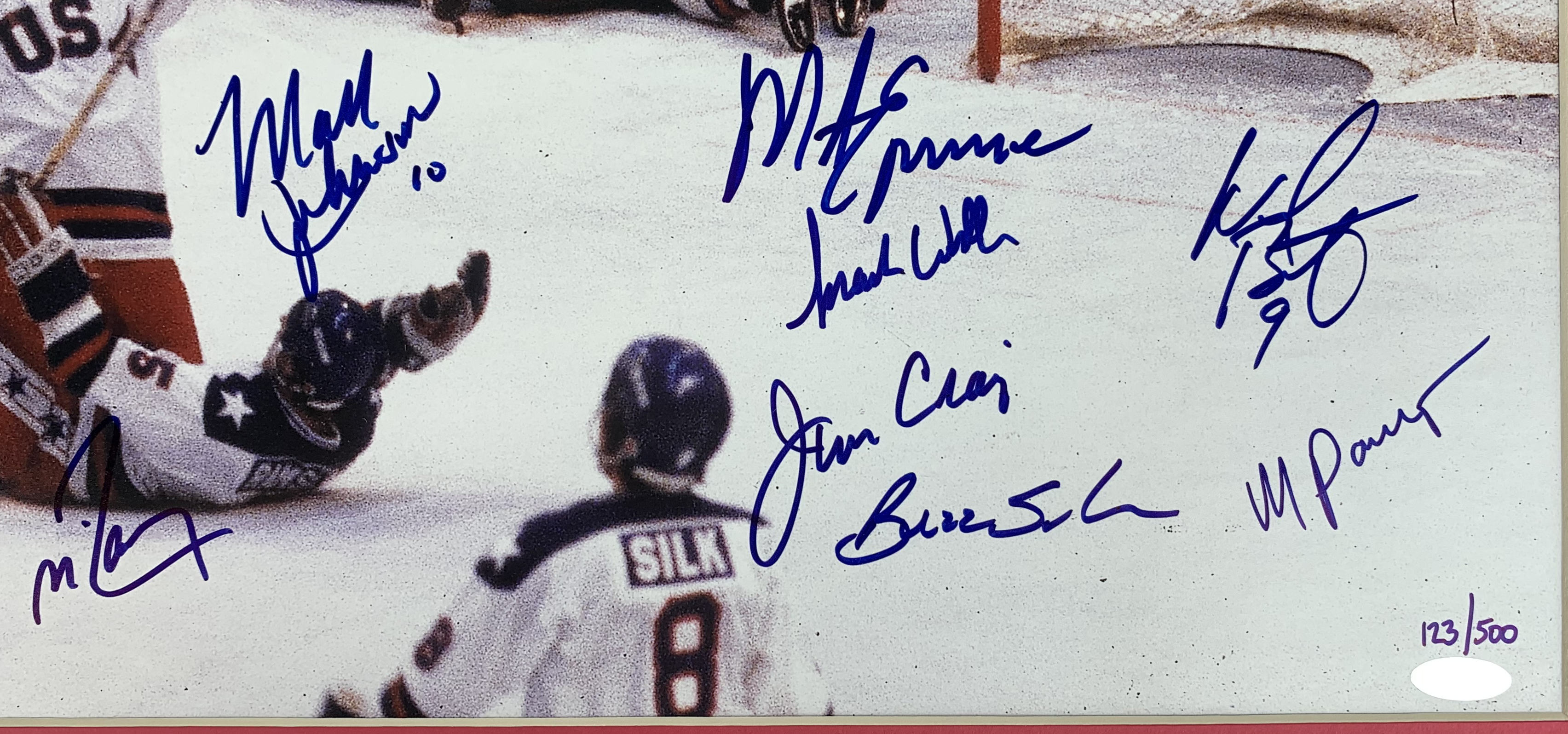 NEAL BROTEN 1980 USA OLYMPIC ICE HOCKEY MIRACLE ON ICE SIGNED AUTOGRAPHED  8X10