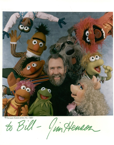 Jim Henson Signed 8" x 10" Muppets Photograph (Beckett/BAS)