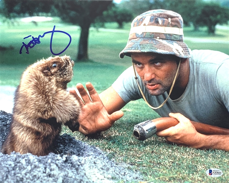 Bill Murray RARE In-Person Signed 11" x 14" Color Photo from "Caddyshack" (Beckett/BAS COA)