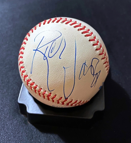 Rick James Rare Single Signed OAL Baseball (Beckett/BAS Guaranteed)