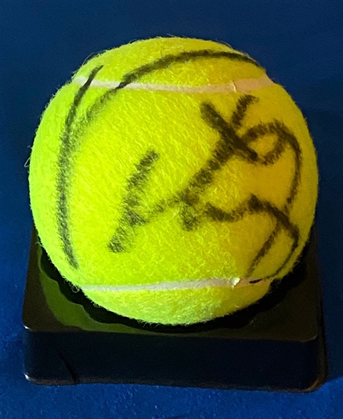 Venus Williams Single Signed Wilson US Open Mode Tennis Ball (Beckett/BAS Guaranteed)