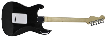The Yardbirds' Guitarists: Eric Clapton & Jeff Beck Rare Dual-Signed Stratocaster-Style Guitar (Beckett/BAS)