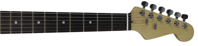 The Yardbirds' Guitarists: Eric Clapton & Jeff Beck Rare Dual-Signed Stratocaster-Style Guitar (Beckett/BAS)