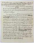 John Quincy Adams One-of-a-Kind Handwritten Eulogy Manuscript for Samuel L. Southard (Beckett/BAS)