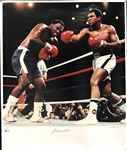 Muhammad Ali Rare Signed Limited Edition "Frazier III" Neil Leifer 20" x 24" Photograph (Beckett/BAS)