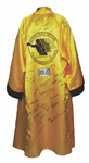 Boxing Hall of Fame Full Size Multi-Signed Robe w/ Foreman, Ellis, King, Frazier & Others (JSA)