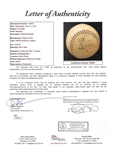 RARE Vintage Ty Cobb Signed OAL Reach (Johnson) Baseball c. 1926-27 (JSA)