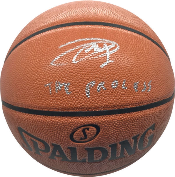 Joel Embiid Signed NBA I/O Basketball w/ Rare "The Process" Inscription (Fanatics & Beckett/BAS)