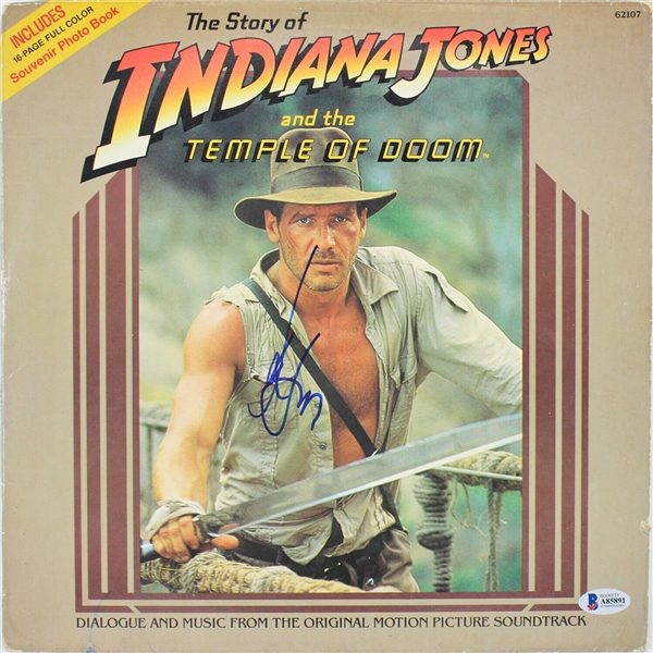 Harrison Ford Signed "The Story of Indiana Jones" Soundtrack (Beckett/BAS)