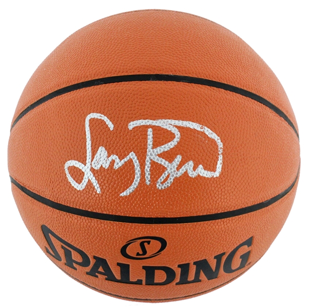 Larry Bird Signed Spalding NBA Game Model Basketball (Beckett/BAS)
