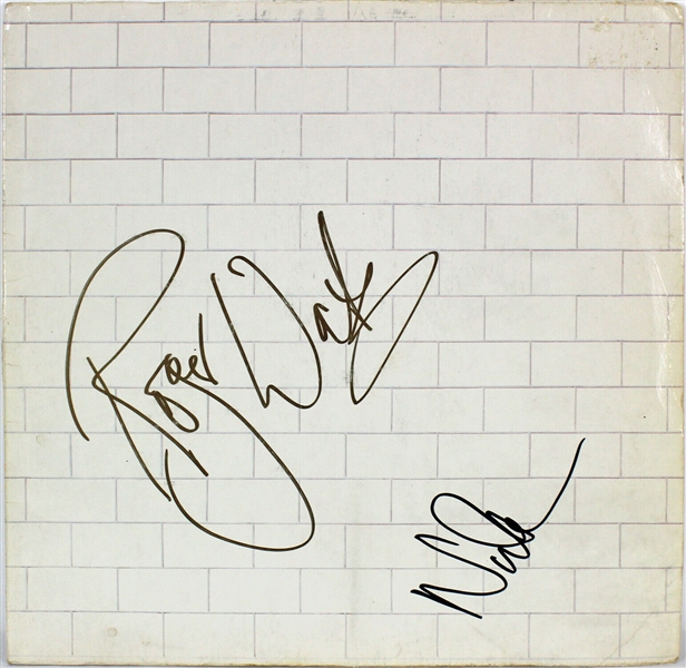 Pink Floyd: Roger Waters & Nick Mason Signed "The Wall" Album (Beckett/BAS)