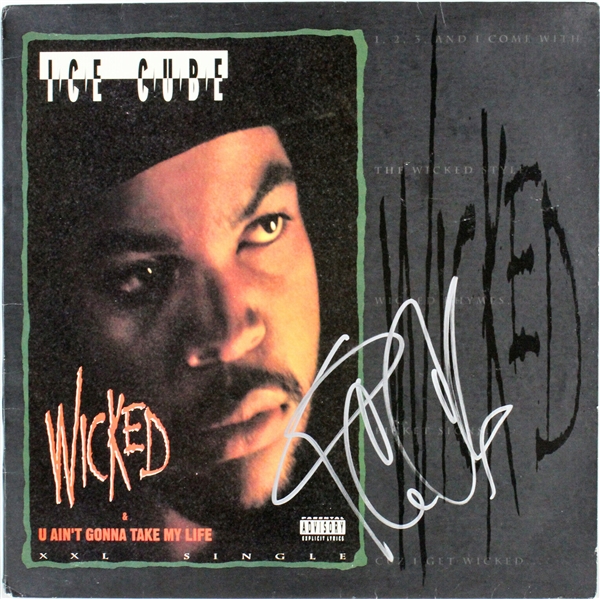 Ice Cube Signed "Wicked" Single Record Album (Beckett/BAS)