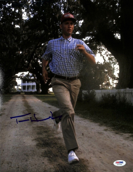 Tom Hanks Signed 11" x 14" "Forrest Gump" Photograph (PSA/DNA)