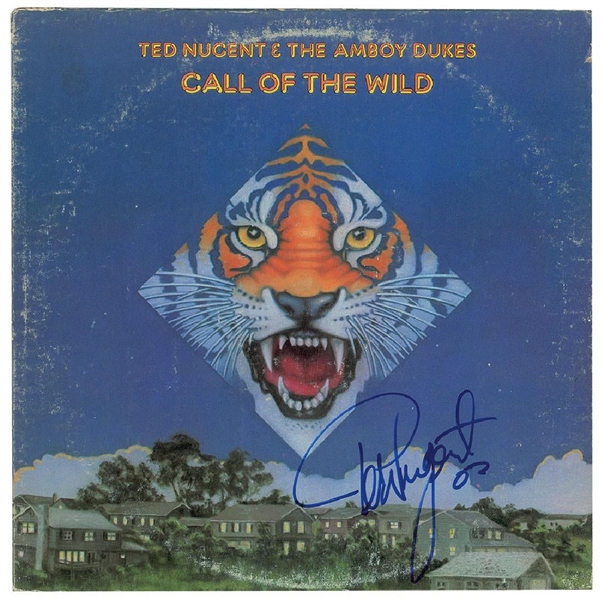 Ted Nugent Signed "Call of the Wild" Record Album (John Brennan Collection)(Beckett/BAS Guaranteed)