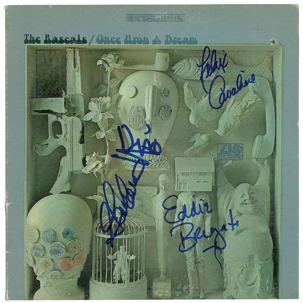 The Rascals Group Signed "Once Upon A Dream" Record Album (John Brennan Collection)(Beckett/BAS Guaranteed)