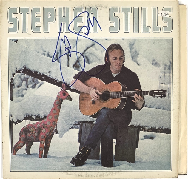 Stephen Stills: Lot of Two (2) Signed Record Albums (John Brennan Collection)(Beckett/BAS Guaranteed)
