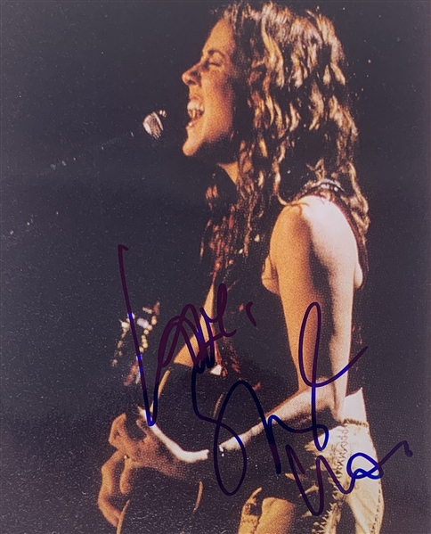 Sheryl Crow Signed 8" x 10" Color Concert Photo (John Brennan Collection)(Beckett/BAS Guaranteed)
