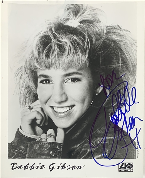 Debbie Gibson: Lot of Two (2) Signed 8" x 10" Promo Photos (John Brennan Collection)(Beckett/BAS Guaranteed)
