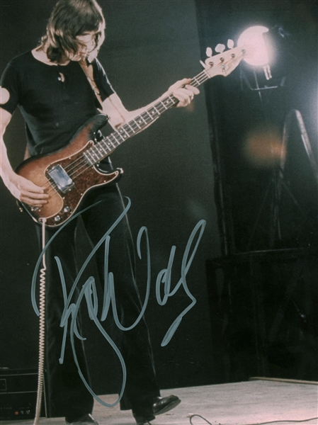 Roger Waters Signed 11" x 14" On-Stage Photograph (John Brennan Collection)(Beckett/BAS Guaranteed)