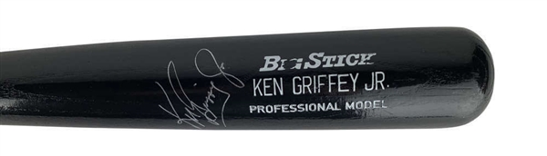 Ken Griffey Jr. Near-Mint Signed Baseball Bat (JSA)