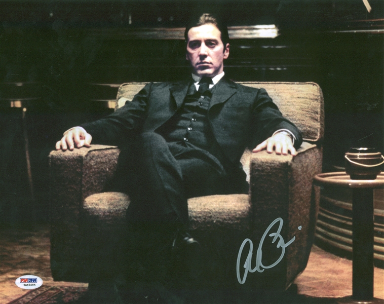Al Pacino Lot of Three (3) Signed 11" x 14" Photographs (PSA/DNA)