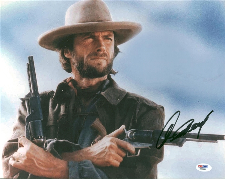 Clint Eastwood Signed 11" x 14" Color Photograph (PSA/DNA)