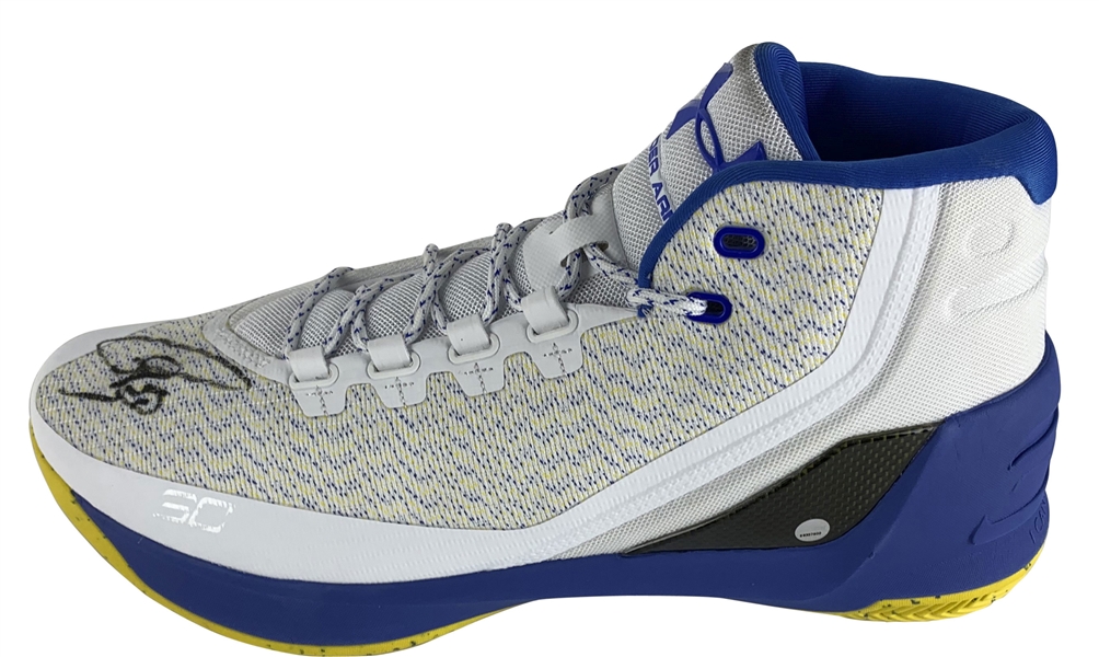 Steph Curry Signed Personal Model Under Armor Basketball Sneaker (Steiner Sports)