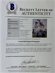 Friends ULTRA-RARE Cast Signed 11 x 14 Photograph w/ 6 Signatures (Beckett/BAS)