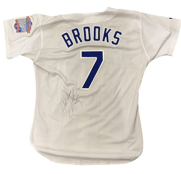 Garth Brooks Rare Signed 1998 LA Dodgers Jersey (PSA/DNA)