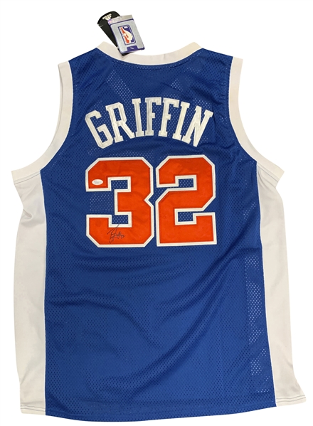 Blake Griffin Signed On-Court Style Clippers Jersey (JSA)