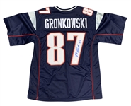 Rob Gronkowski Signed Patriots Jersey (JSA)