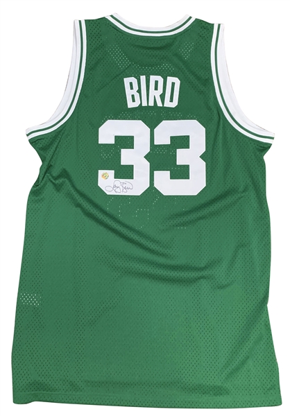 Larry Bird Signed Celtics Jersey (Beckett/BAS Guaranteed)