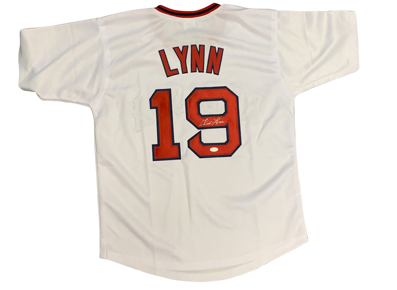 Fred Lynn Signed Boston Red Sox Jersey (JSA)