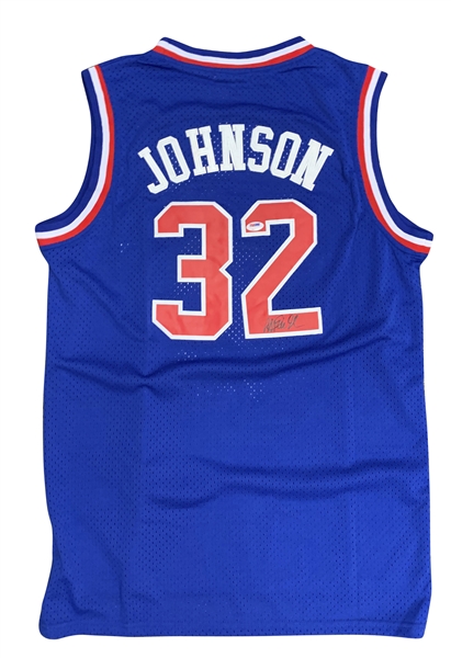 Magic Johnson Signed #32 All Star Team Jersey (PSA/DNA)