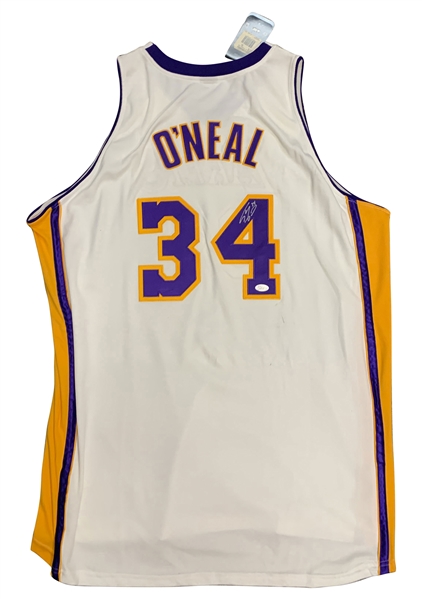 Shaquille ONeal Signed On-Court Style Lakers Jersey (JSA)