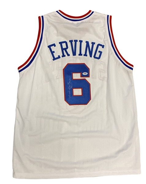 Julius Erving Signed Philadelphia 76ers Jersey (PSA/DNA)