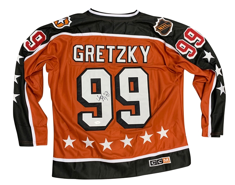 Wayne Gretzky Signed 1984 Oilers #99 All Star Jersey (JSA)