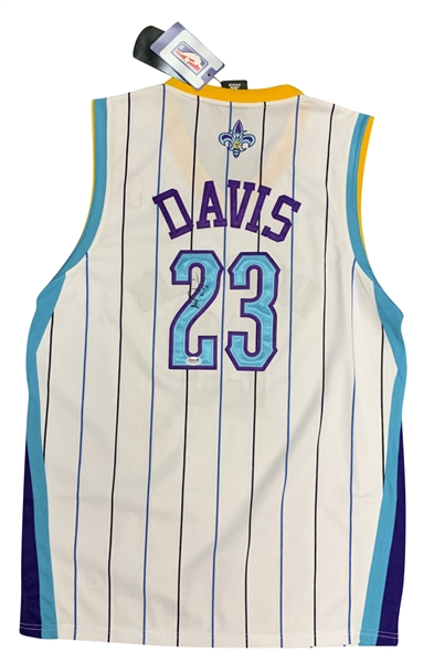 Anthony Davis  Signed #23 New Orleans Hornets On-Court Style Jersey (PSA/DNA)