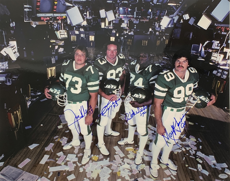 Sack Exchange Group Signed 16" x 20" Photograph w/ 4 Signatures! (Beckett/BAS Guaranteed)