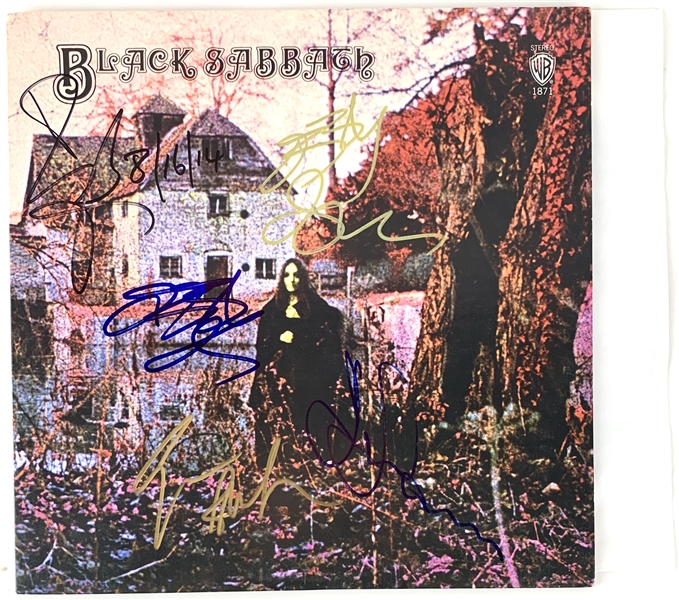 Black Sabbath Near-Mint Signed Debut Album with All Four Original Members! (Epperson/REAL LOA)